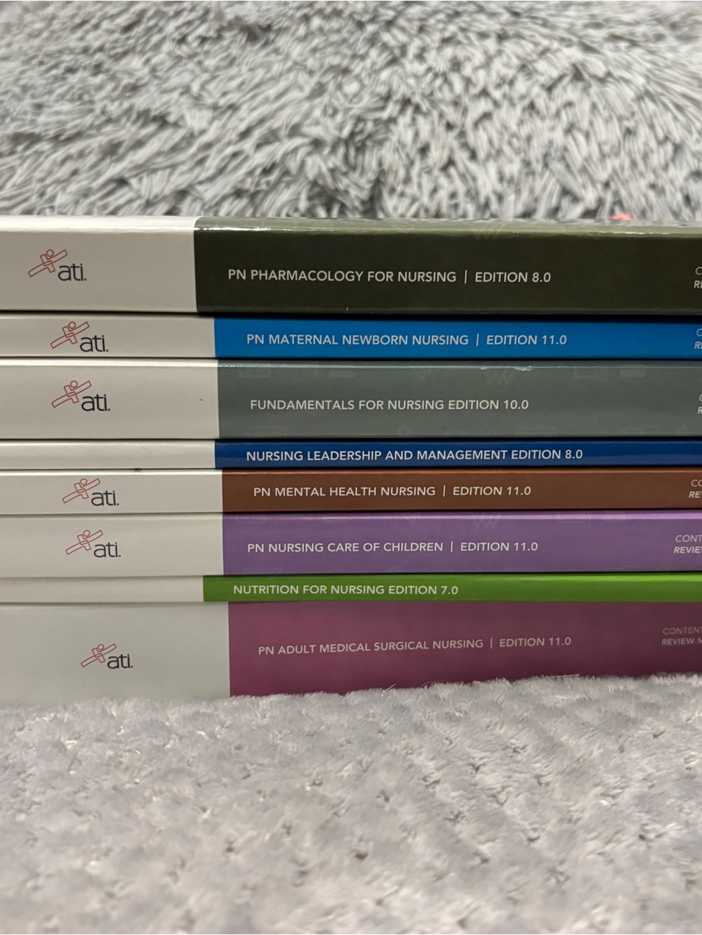 ATI Nursing Study Guides Set - Multi-Color